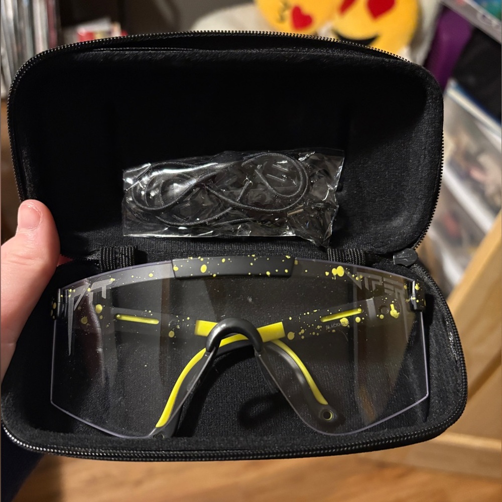Pit Viper photochromic transition glasses.